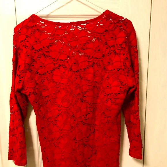 G Wheels red blouse - Picture 3 of 3
